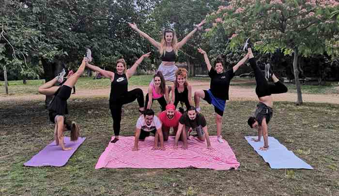 omiridi acrodance outdoors