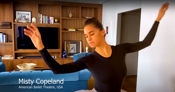 misty copeland swans for relief