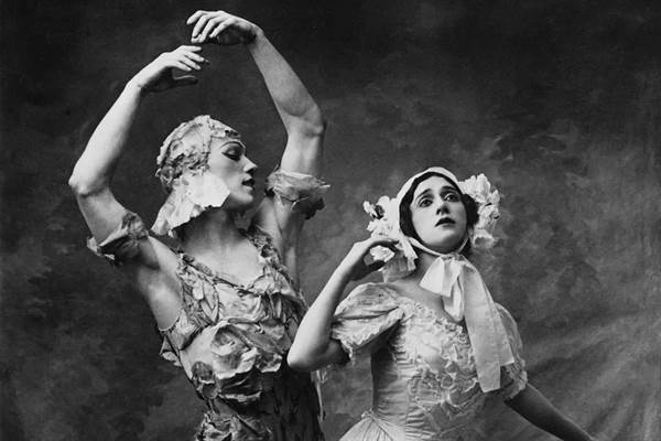 vaslav nijinsky tamara karsavina in le spectre de la rose cropped