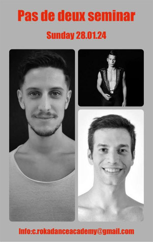 Σεμινάριο Pas de Deux από χορευτές της Εθνικής Λυρικής Σκηνής