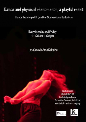 Χορός και φυσικό φαινόμενο: μια παιχνιδιάρικη επαναφορά με την Justine Goussot