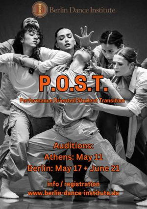 P.O.S.T. μεταπτυχιακό πρόγραμμα χορού // Ακροάσεις 2025
