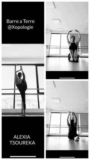 Μάθημα Barre a Terre με την Αλεξία Τσουρέκα