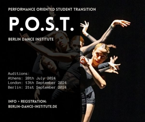 P.O.S.T. μεταπτυχιακό πρόγραμμα από το Berlin Dance Institute