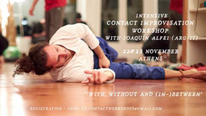 Εντατικό Σεμινάριο Contact Improvisation με τον Joaquin Alfei